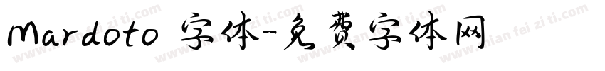 Mardoto 字体字体转换